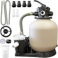 SWIMLINE HYDROTOOLS Complete Sand Filter System 14in Tank - Quiet 2400