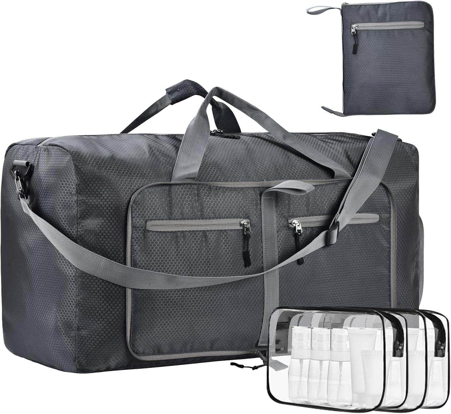 Felipe Varela Duffle Bag with Shoes Compartment for Travel
