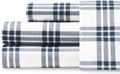 Twin XL Cotton Percale Sheets - Crisp Dorm Bedding