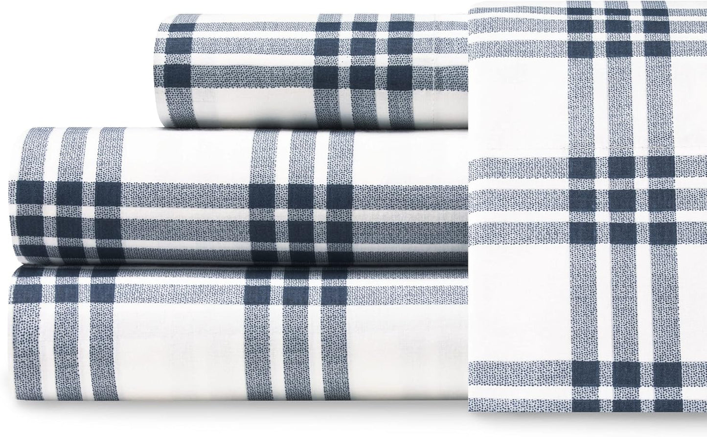 Eddie Bauer Twin XL Sheets Set for Crisp & Cool Dorm Decor
