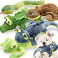 Stuffed Animal Dog Toys 5 Pack - Tough Squeaky Woodland Series
