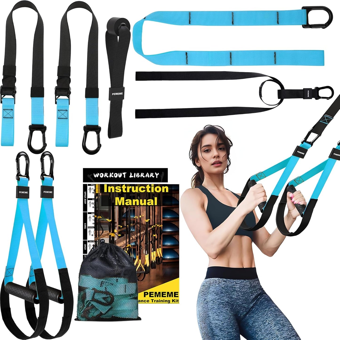 Home Resistance Training Kit for Full-Body Workouts Anywhere