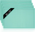 Tioncy 4 Pcs Green Bar Mat 18x12 in - Non Slip Holiday Counter