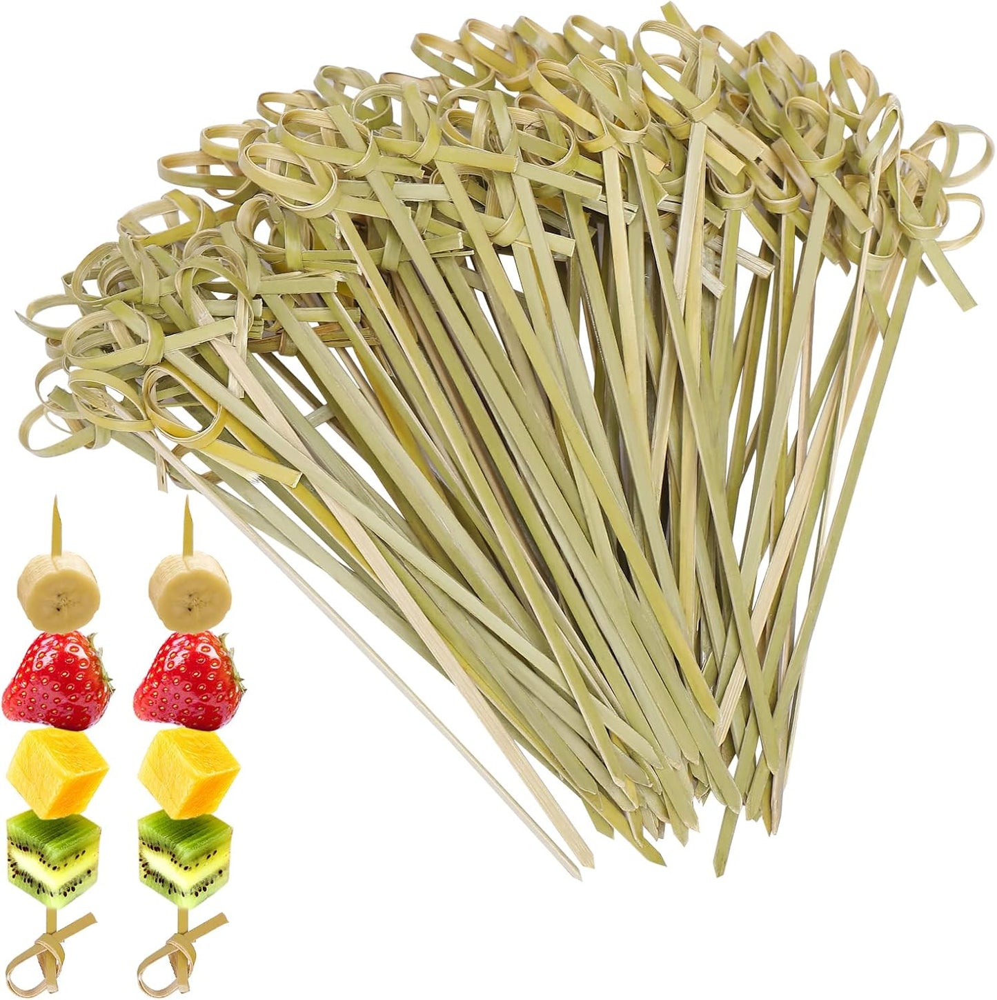 Biodegradable Bamboo Picks - 500 Pack for Perfect Appetizers