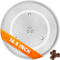 16.5 in Microwave Glass Plate Replacement - Exact Fit for Panasonic