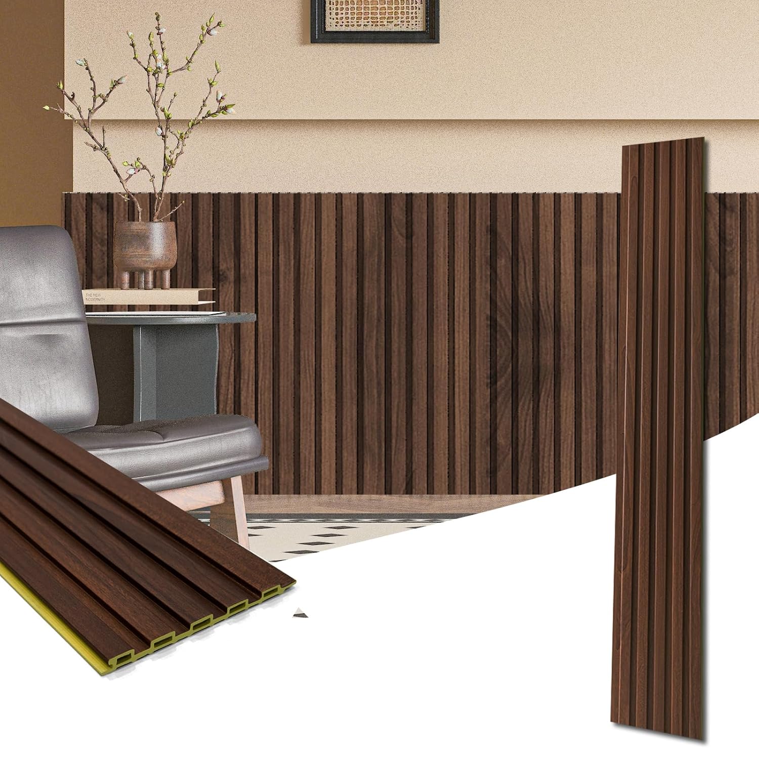 Art3d WPC Wainscoting Panels for Stunning Interior Decor