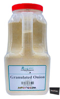 Bulk Seasoning Spice Granulated Onion - 80 oz. Pantry Size