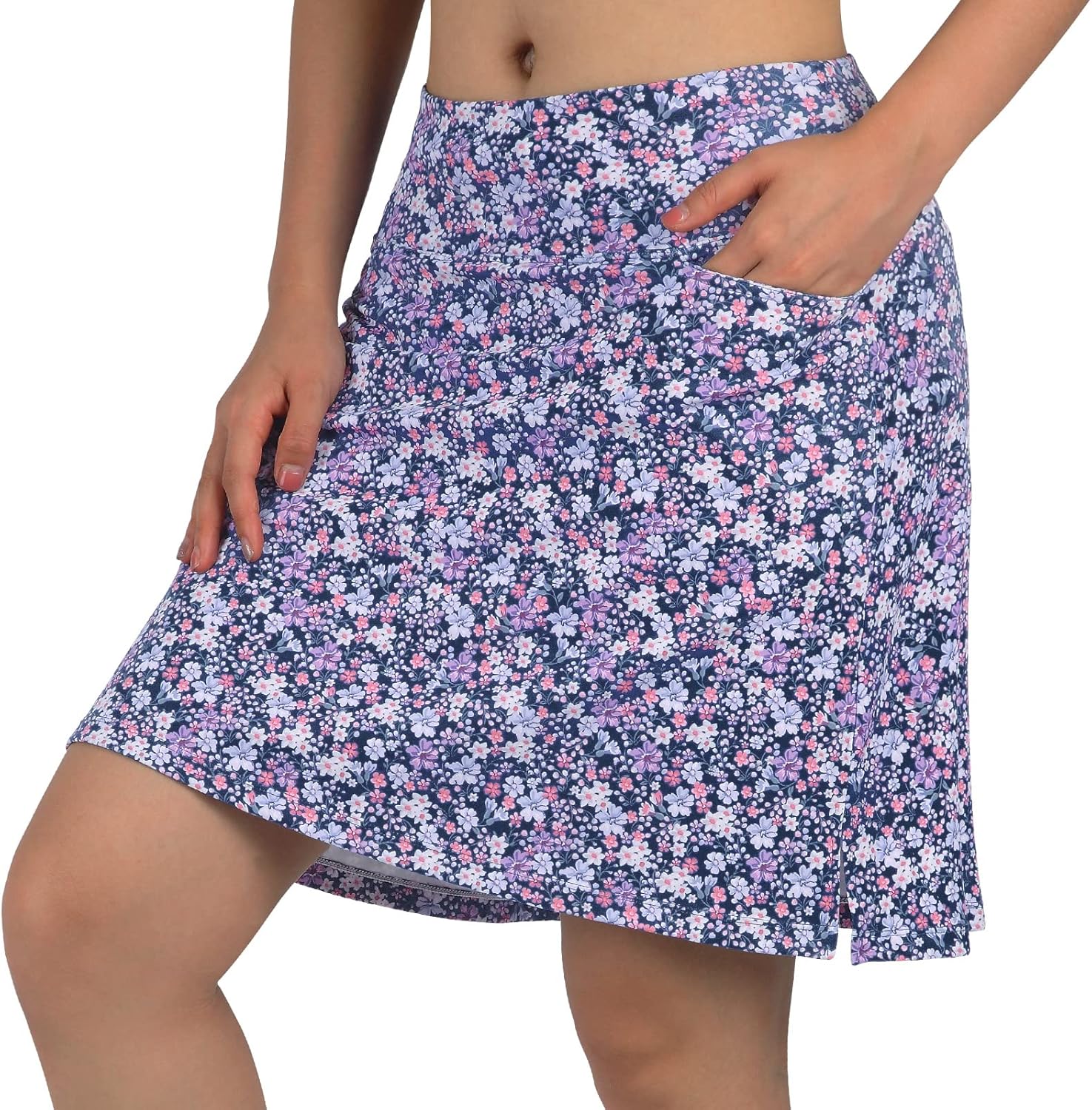 beroy Skorts for Women - 20in Knee Length Athletic Skirt