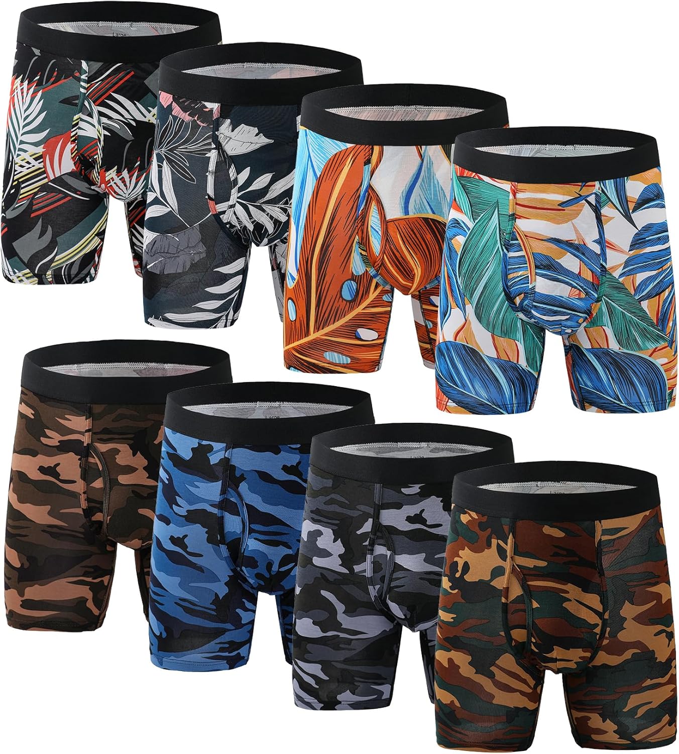 Men's Bamboo Viscose Boxer Briefs for Ultimate Comfort