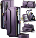 Crossbody Wallet Case for Samsung Galaxy Z Fold 4 - RFID Blocking