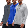 DEVOPS Men's Hoodie Long Sleeve Workout T-Shirt - Lightweight