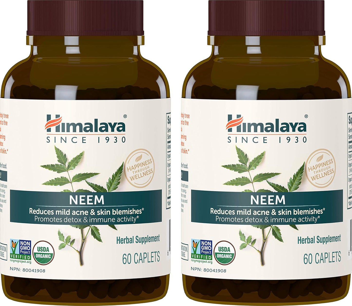 Himalaya Organic Neem Herbal Supplement for Clear Skin