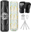 Filled Punching Bag for Adults - 4FT Heavy Boxing Equipment