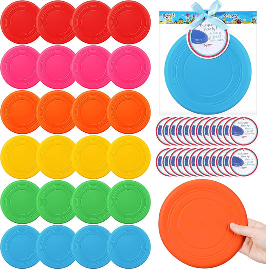 24-Piece Flying Disc Set: Ultimate Summer Fun Pack!