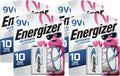 Energizer Ultimate 9V Lithium Battery - Longest-Lasting Power