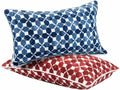 Outdoor Lumbar Pillows 12x20 in Pack of 2 - Waterproof Decorative