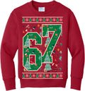 ugly christmas sweatshirt kids crewneck - festive Santa sweater