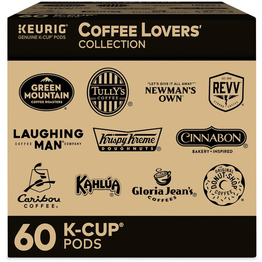 Keurig 60 Count Coffee Sampler Pack