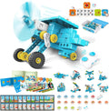 WhalesBot A7 36-in-1 Kids Coding & RC Robot Kit - STEM Play Set