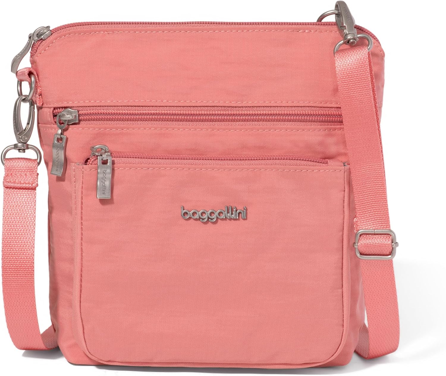 Baggallini Modern Pocket Crossbody Bag for Women with RFID