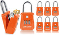 Lion Locks 1500 Key Lock Box with Code - 6 Pack Outdoor Access