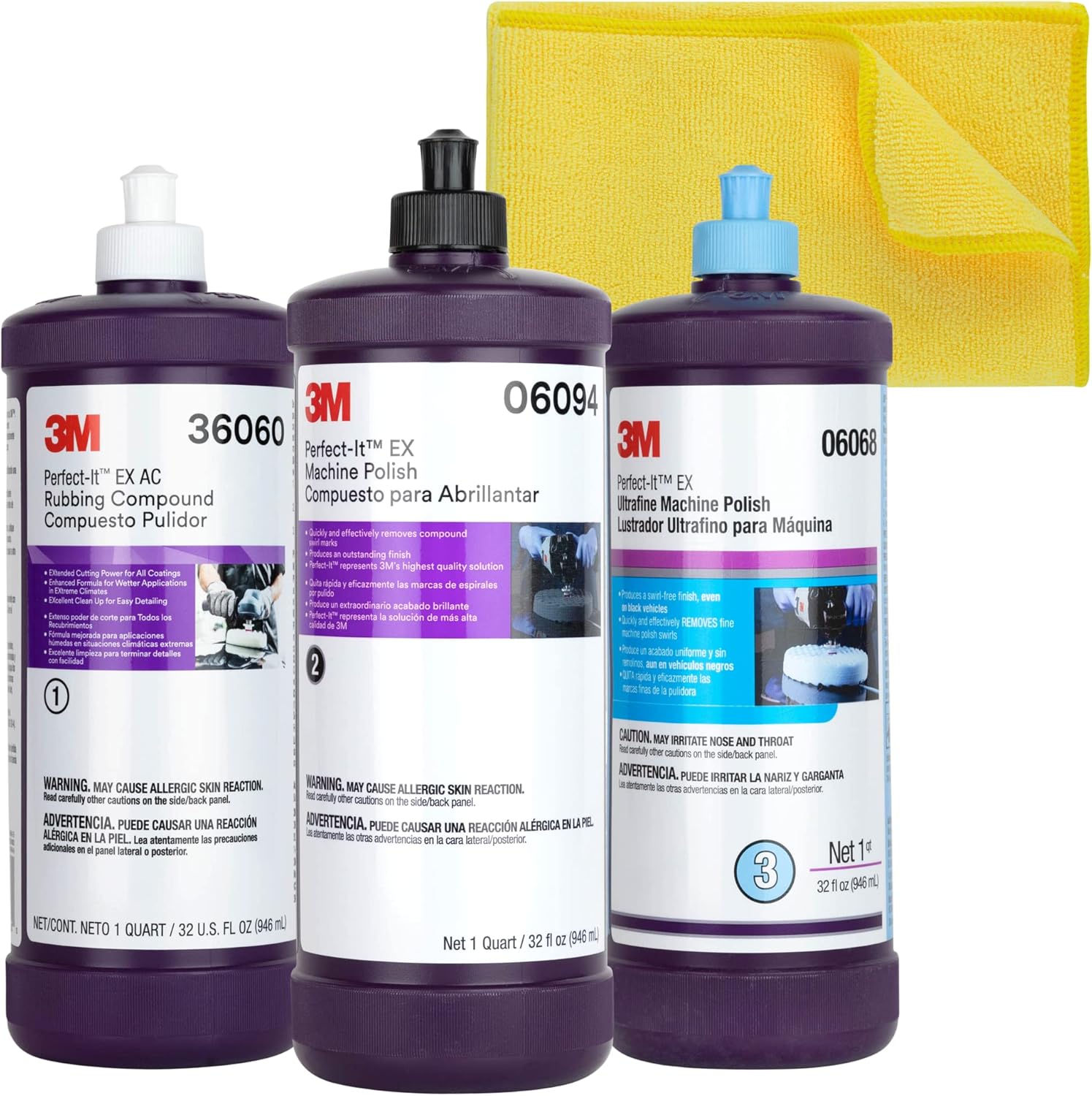3M Perfect It Buffing and Polishing Kit for Showroom Finishes
