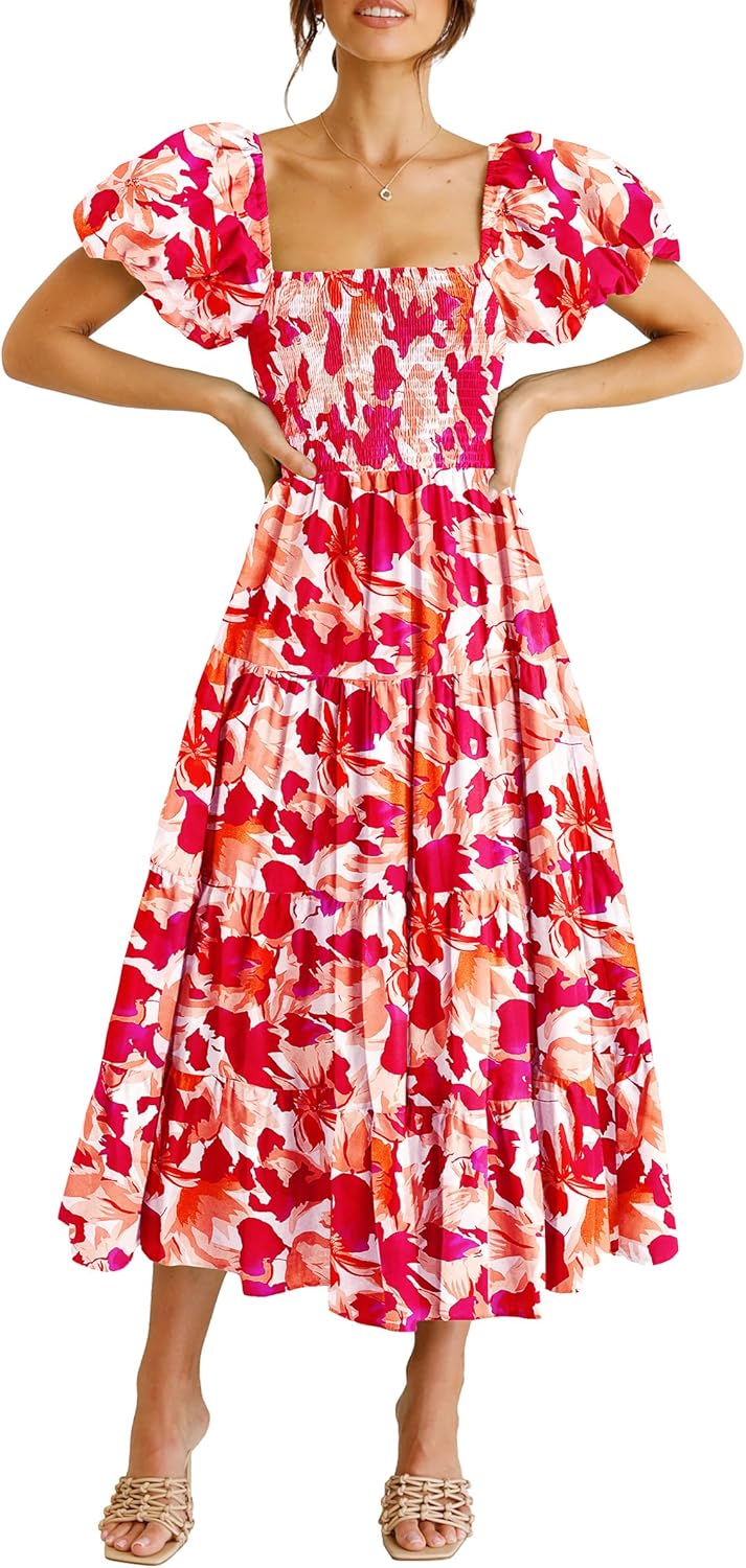 PRETTYGARDEN Women's Casual Summer Midi Dress for Every Occasion
