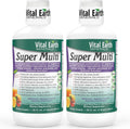 Liquid Multivitamin Super Multi 2-Pack - Fast Absorption with Fulvic