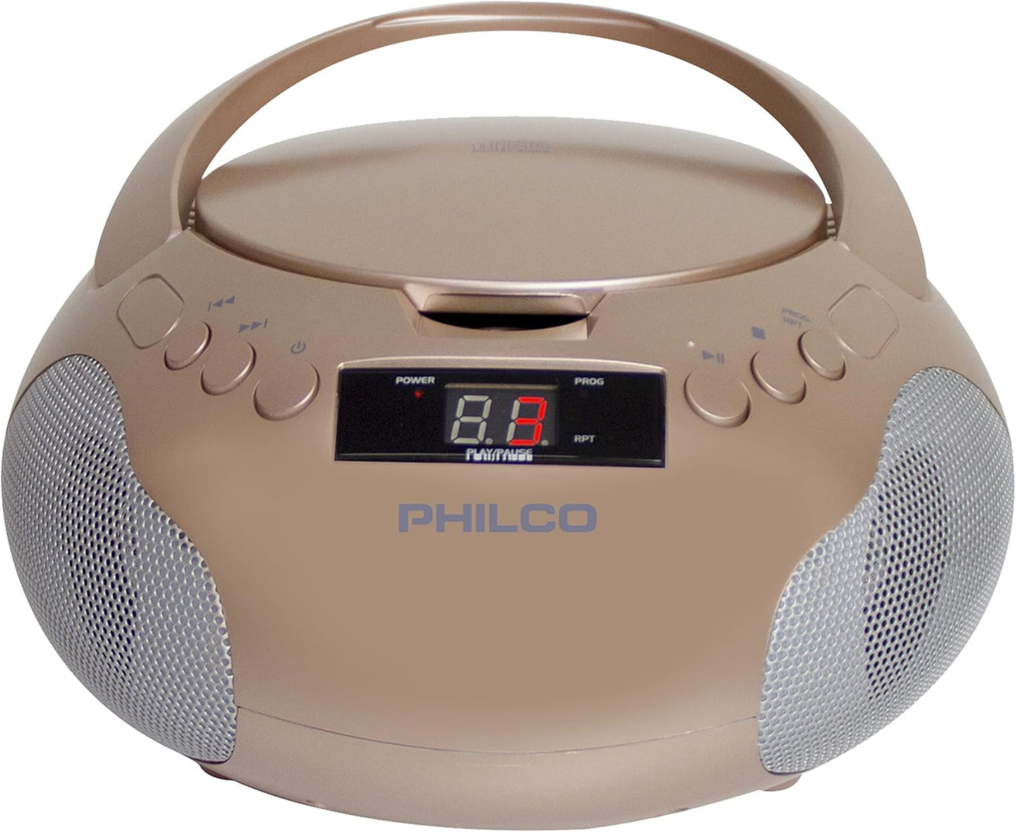 Philco Portable CD Player Boombox with AM FM Radio Features