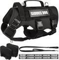 Tactical Dog Harness Molle Vest for Large Dogs - No Pull Service