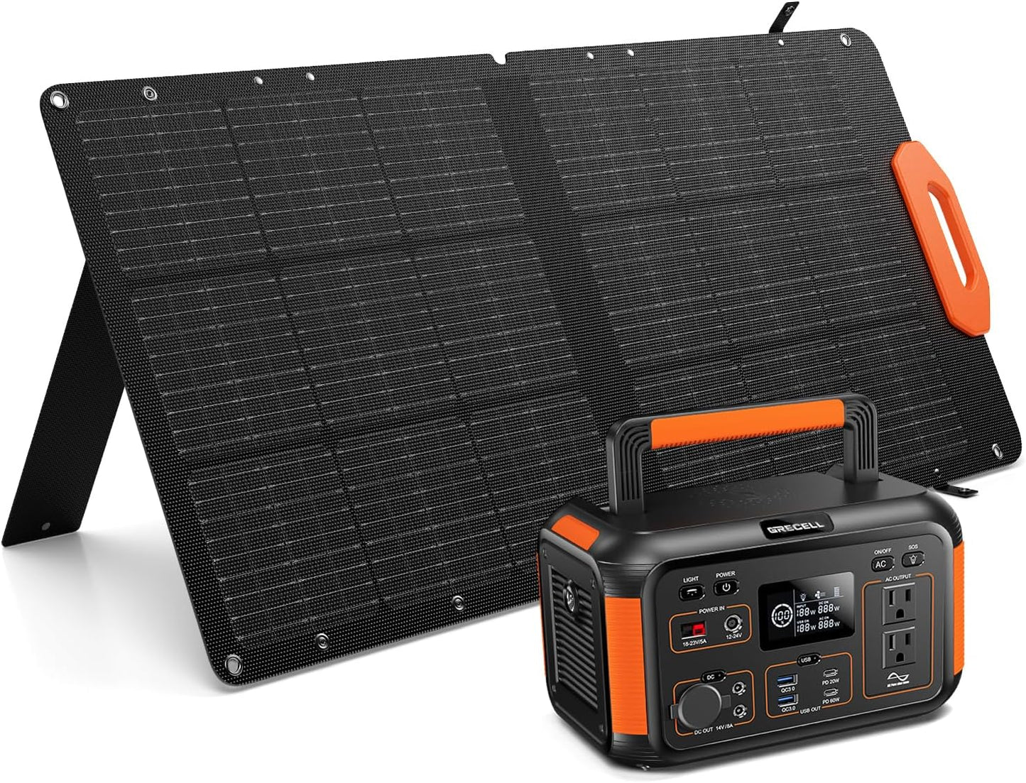 500W Portable Solar Generator - Reliable Power Anywhere
