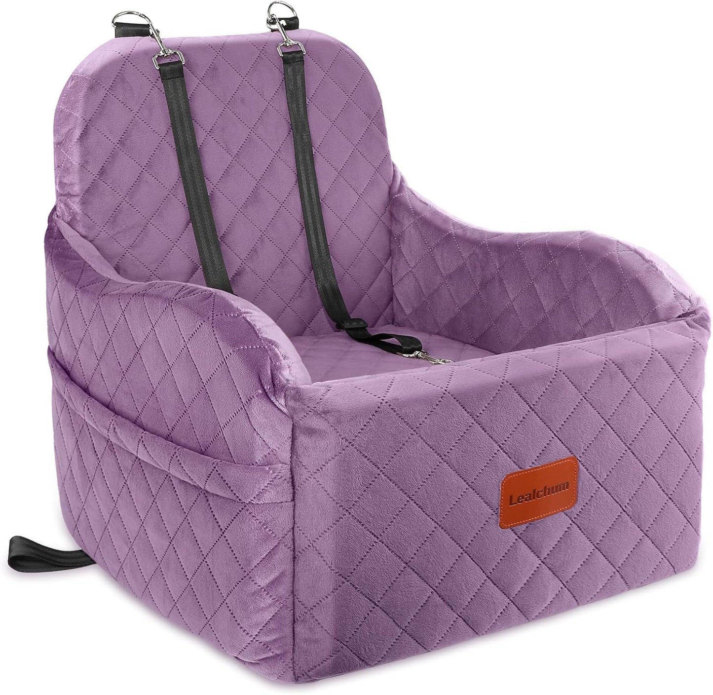 Dog Booster Car Seat for Small/Medium Dogs with Safety Features