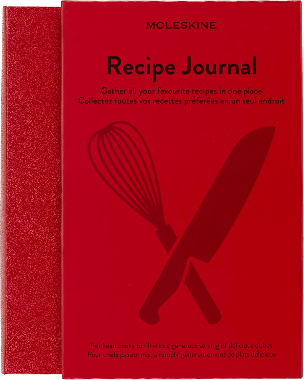 Moleskine Passion Journal for Recipes - Large Scarlet Red