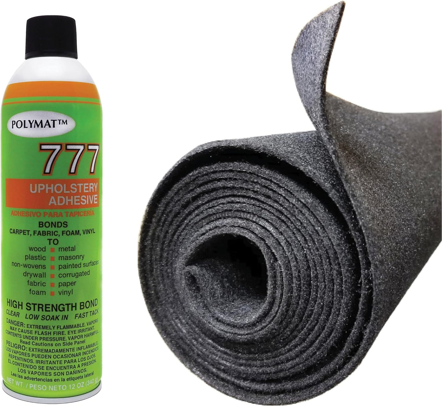 Polymat 10ft x 45in Grey Charcoal Felt Fabric Carpet Review