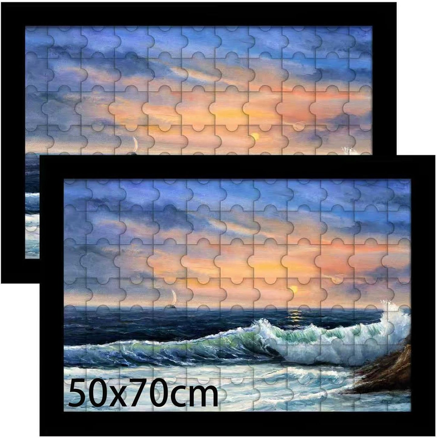 19.7x27.6 Puzzle Picture Frame Set for Stunning Displays
