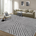 8x10 Area Rug for Living Room Washable Non Slip Large Bedroom Rug