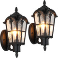 Outdoor Wall Light Fixtures Wall Mounted Porch Lights - Vintage 2 Pack