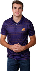 FOCO NBA Mens Team Logo Polo Short Sleeve Polyester Shirt Review