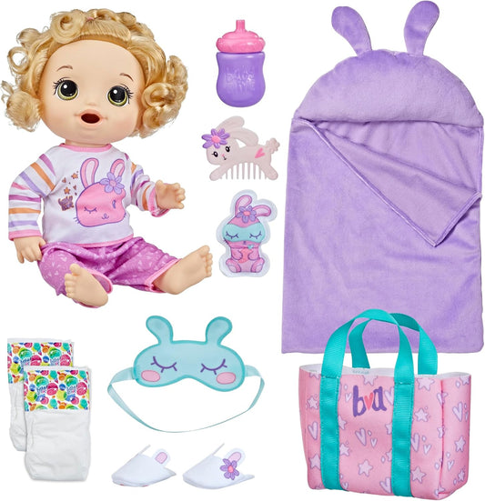 Baby Alive Bunny Sleepover Doll Set - Bedtime Fun for Kids