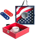 Washer Toss Game Outdoor Giant Yard Lawn Game - Flag Pattern Set