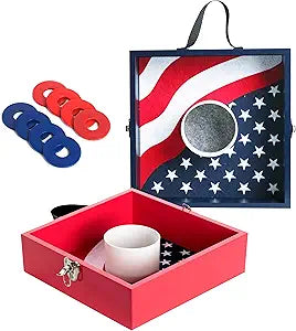 Washer Toss Game Outdoor Giant Lawn Games with 8 Washers