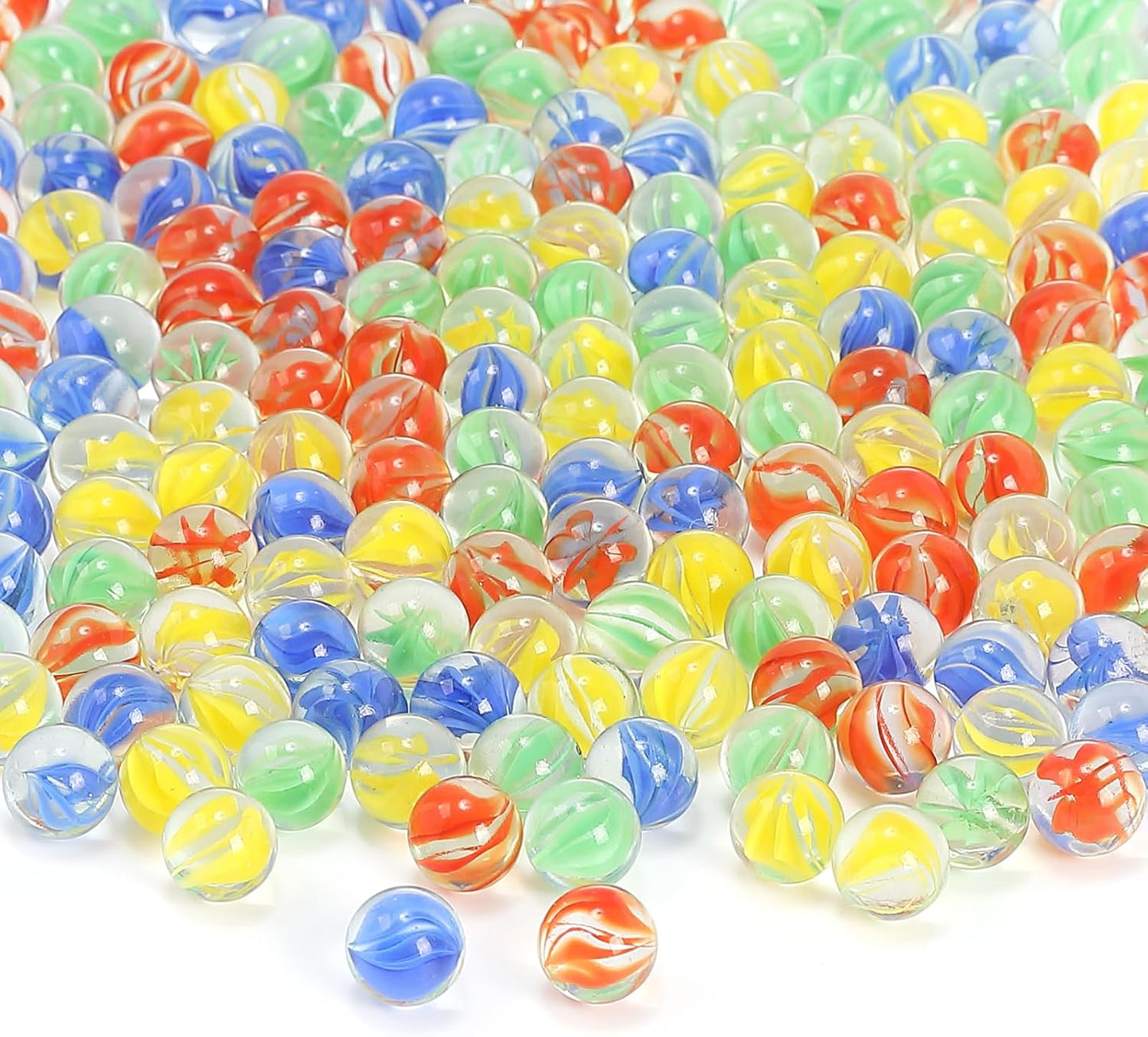 Marbles Cats Eyes Glass Marble Sling Shot Ammo 1000 pcs Set