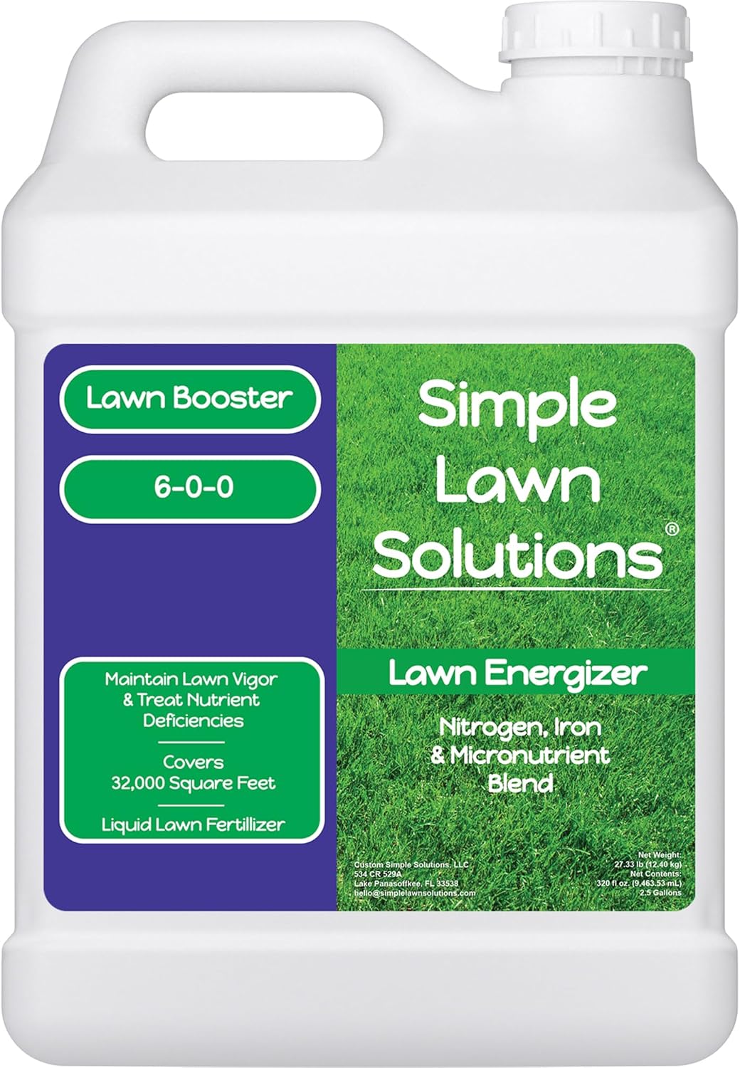 Commercial Grade Lawn Energizer - Grass Micronutrient Booster