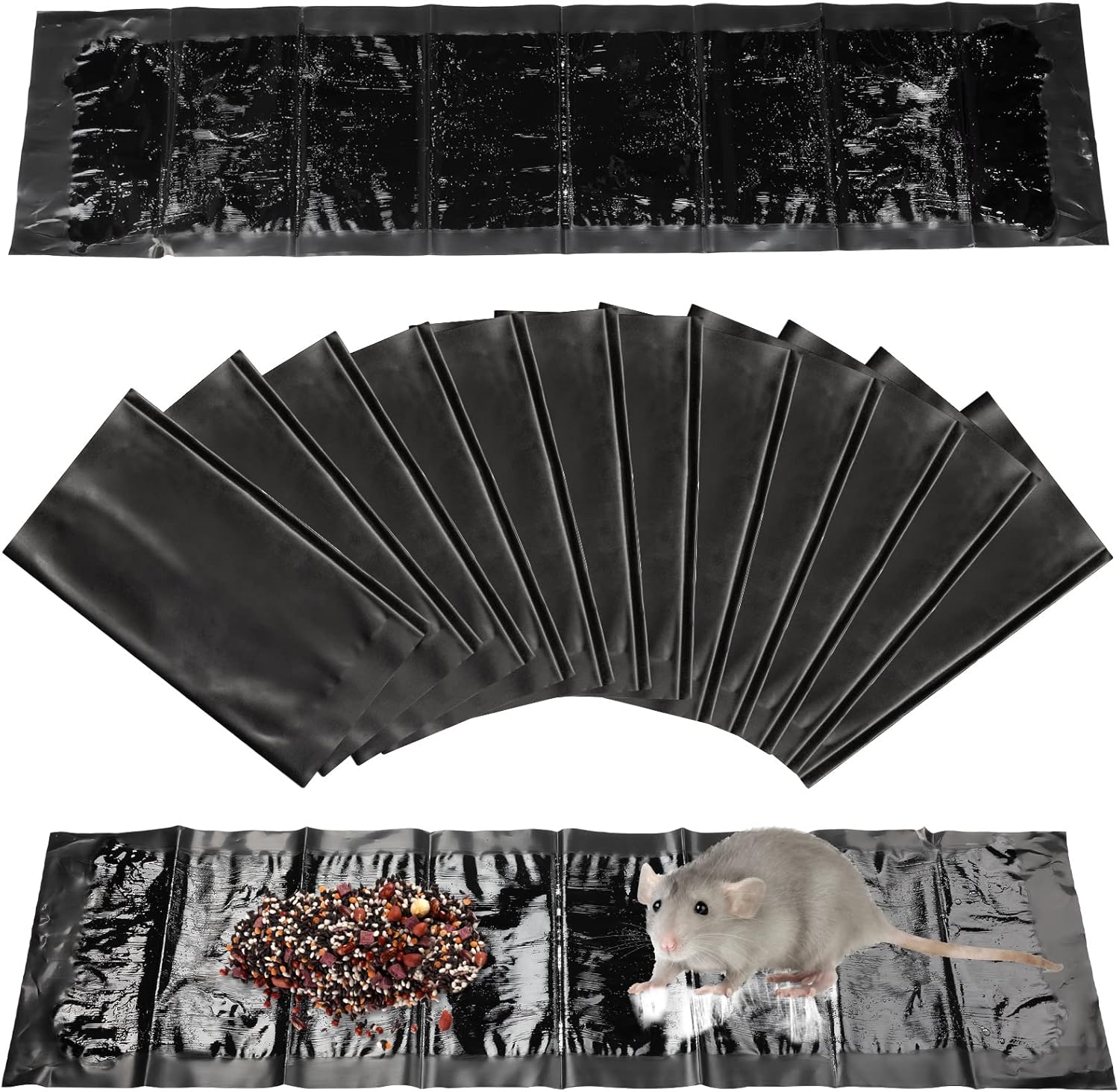 12 Pack Large Sticky Mouse Trap - Pest Control Hero!