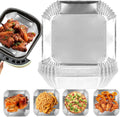 Tonmom 100Pcs Air Fryer Liners - Non-stick & Disposable