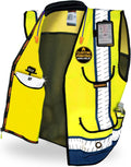 KwikSafety GODFATHER Safety Vest - Cushioned Collar + Tablet Pocket