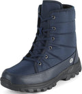 Men's Warm Winter Snow Boots Unisex Shoes - Lightweight Warm Grip