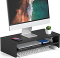FITUEYES Ergonomic Dual-Tier Monitor Stand Riser for Desk Setup