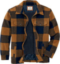 Legendary Whitetails Men's Wool Blend Sherpa Jacket - Durable Warmth