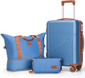 Carry On Luggage 22x14x9 Airline Approved 20 in Carry-On Suitcase Set